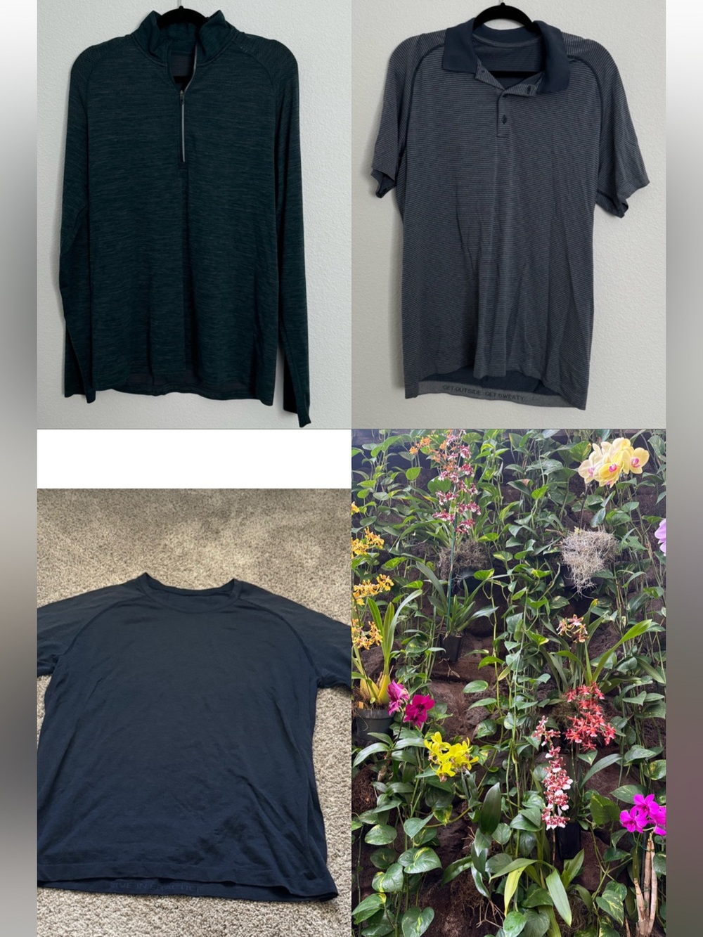 Lululemon men’s metal vent short sleeve and long sleeve tops *3 bundle*